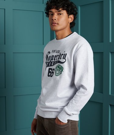 Varsity 10 oversized sweatshirt met ronde hals Image 2