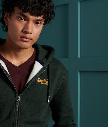 Klassieke Orange Label hoodie met rits Image 3