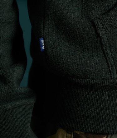 Klassieke Orange Label hoodie met rits Image 4