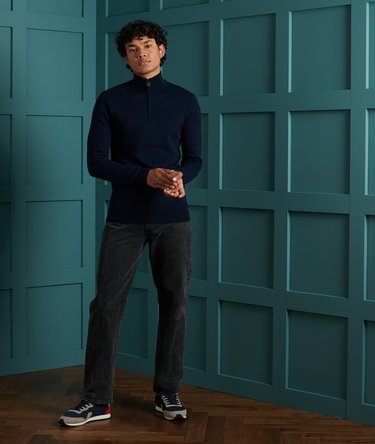 Pullover aus Baumwolle mit Henley-Kragen aus der Orange Label Kollektion Image 2