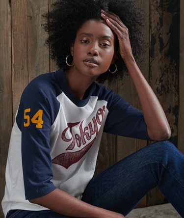 Camiseta de béisbol Team Varsity Image 1