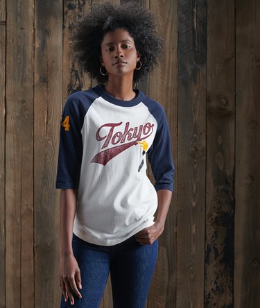 Camiseta de béisbol Team Varsity Image 3