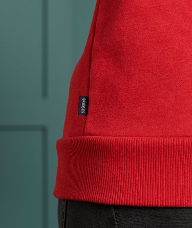 Limited Edition Rundhals-Sweatshirt mit verblasster Stickerei Image 4