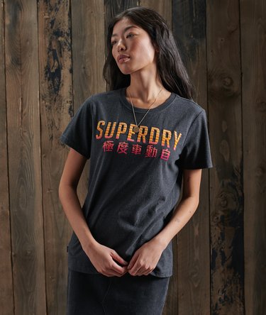 Wyblakły T-shirt z haftem Limited Edition Image 1