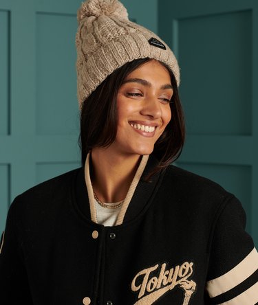 Gracie Cable Beanie Image 1