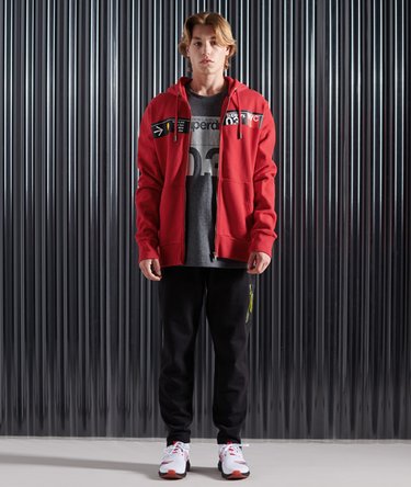 Sweat à capuche zippé Core Logo Transit en Édition Limitée Image 2