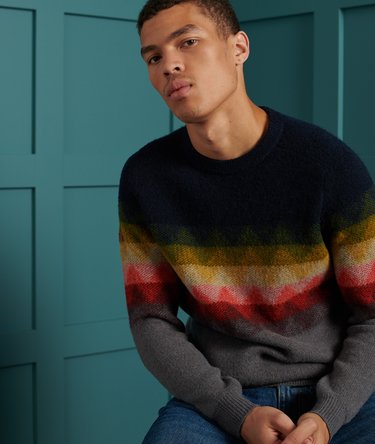 Harlo Zig Zag tr&oslash;je med rund hals Image 2