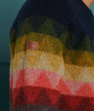 Harlo Zig Zag tr&oslash;je med rund hals Image 3