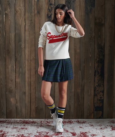 Limited Edition College Chenille Crew Sweatshirt Image 2