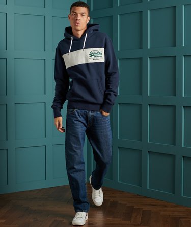 Vintage Logo Panel Hoodie Image 2