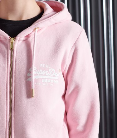 Vintage Logo NYC Photo Zip Hoodie Image 4