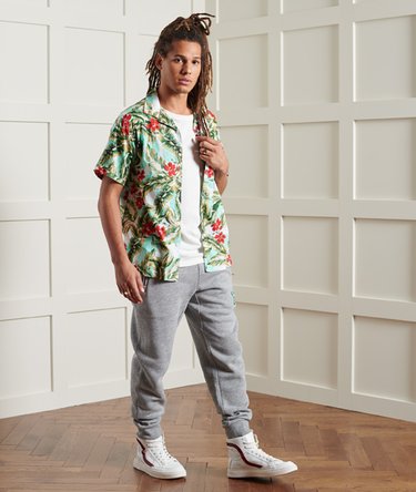 Short Sleeve Hawaiian Box Fit Shirt Image 2