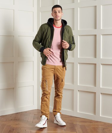 Organic Cotton Weekender Stripe T-Shirt Image 2
