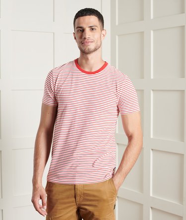 Organic Cotton Weekender Stripe T-Shirt Image 1
