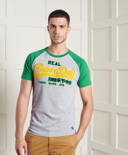 T-shirt à manches raglan Vintage Logo Duo