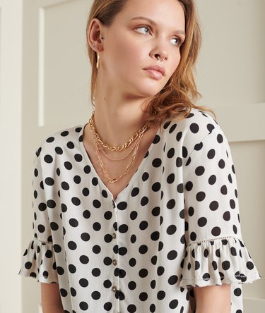 Neia Button Up Top Image 3