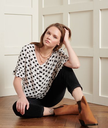 Neia Button Up Top Image 2