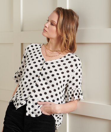 Neia Button Up Top Image 1