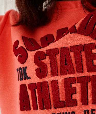 Stone Wash Graphic Crew Sweatshirt Image 3