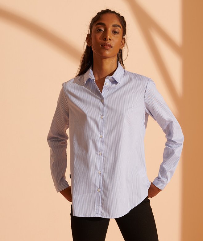 Superdry Camicia da donna con logo vintage EMB