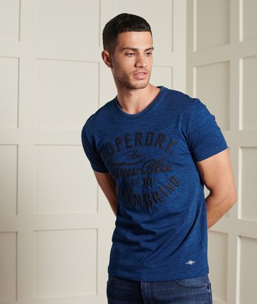 Vintage indigo T-shirt Image 1