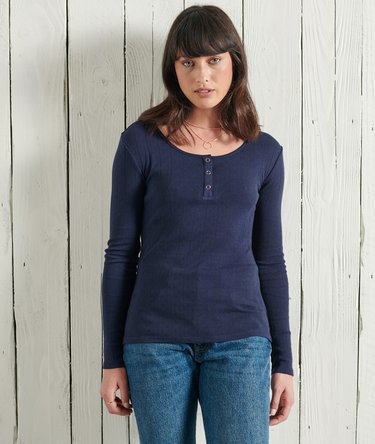 Pointelle-bestefartrøye i skinny passform Image 1