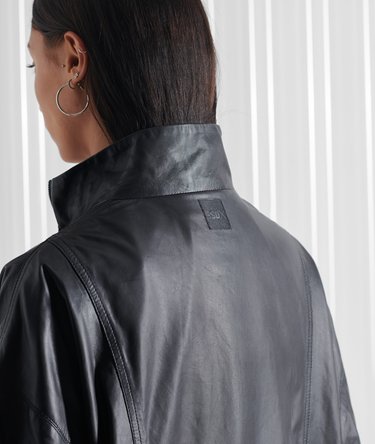 Limited Edition SDX Unisex Leather Track Top Image 5