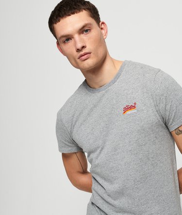 Orange Label Vintage Embroidered T-Shirt Image 5