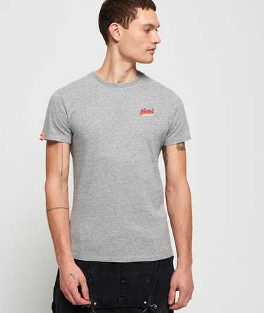 Orange Label Vintage Embroidered T-Shirt Image 1