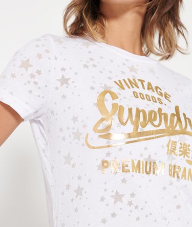 Camiseta con estrellas Vintage Goods Image 3