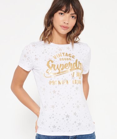 Camiseta con estrellas Vintage Goods Image 1
