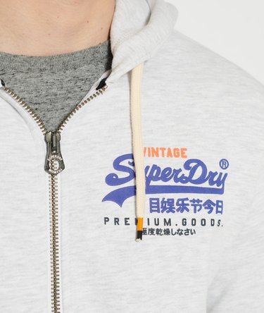 Sudadera ligera con capucha y cremallera Premium Goods Image 3