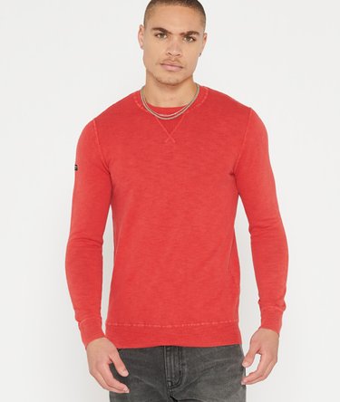 Garment Dyed L.A. Crew Neck Jumper Image 1