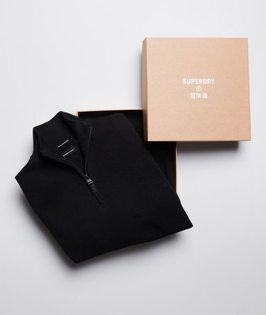 Merino Half Zip Jumper Gift Box Image 2
