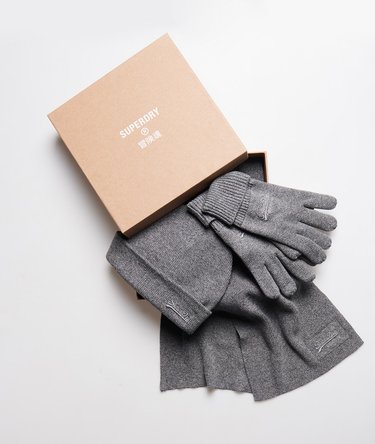 Orange Label Scarf Glove & Beanie Gift Set Image 2
