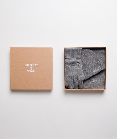 Orange Label Scarf Glove & Beanie Gift Set Image 3