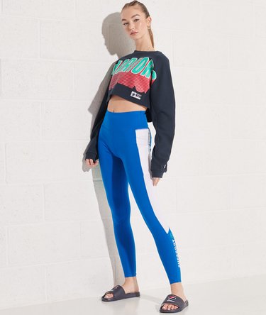 Franchise Cropped Batwing Crew Sweatshirt Image 2