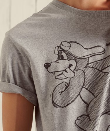 Military Box Fit Graphic T-Shirt Image 3