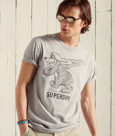 Military Box Fit Graphic T-Shirt Image 1