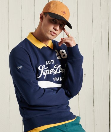 Collegiate Crew Neck Sweatshirt Image 1
