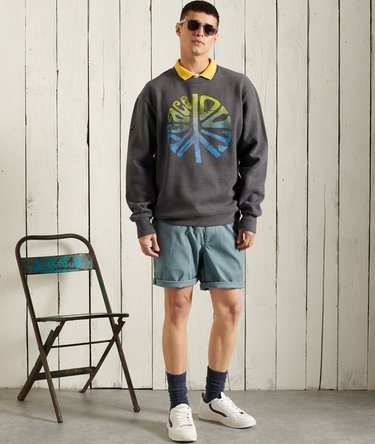 Military Non Branded Crew Sweatshirt Image 2