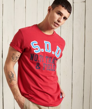 Track & Field Graphic Standard Weight T-Shirt Image 1