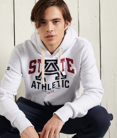 Collegiate State Overhead Hoodie Image 3