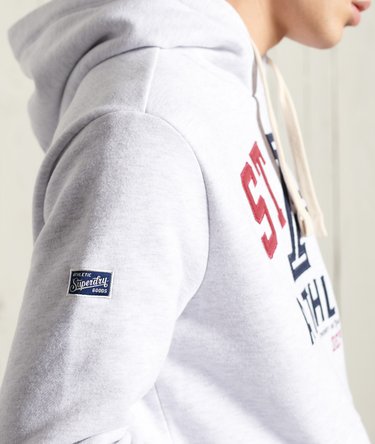 Collegiate State Overhead Hoodie Image 4
