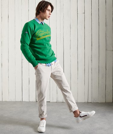 Collegiate Crew Neck Sweatshirt Image 2