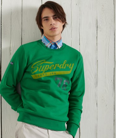 Collegiate Crew Neck Sweatshirt Image 1