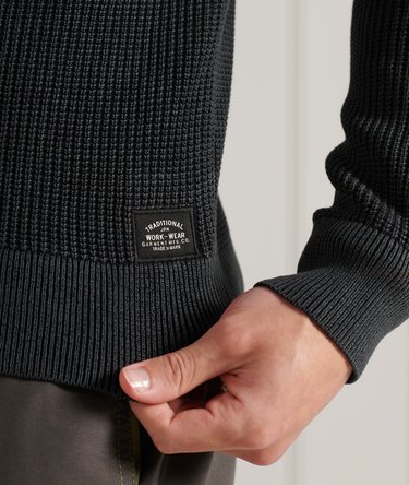 Academy Dyed Crew Jumper Image 3