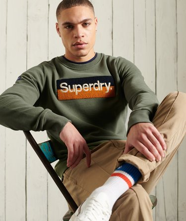 Core Logo Workwear Sweatshirt mit Rundhalsausschnitt Image 3