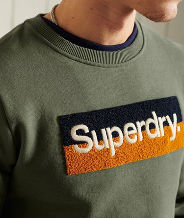 Core Logo Workwear Sweatshirt mit Rundhalsausschnitt Image 4