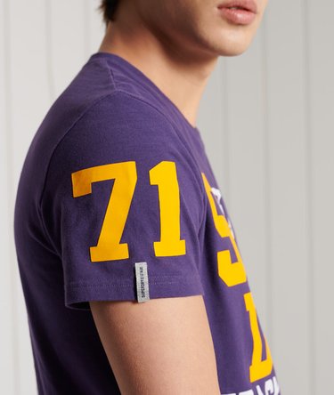 Camiseta deportiva gr&aacute;fica de gramaje est&aacute;ndar Image 4